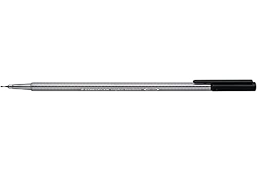 STAEDTLER Triplus Fineliner Pens, 0.3mm, Black,...