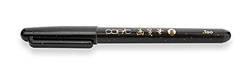 Copic Gasenfude Nylon Brush Pen, Basic, Black