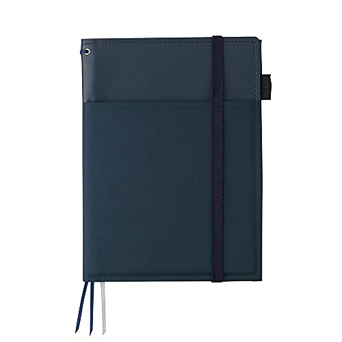 KOKUYO Systemic Synthetic Leather Cover Notebook,...