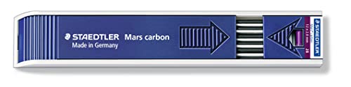 STAEDTLER Mars Carbon Lead, 2mm, 2B, 12 Lead...