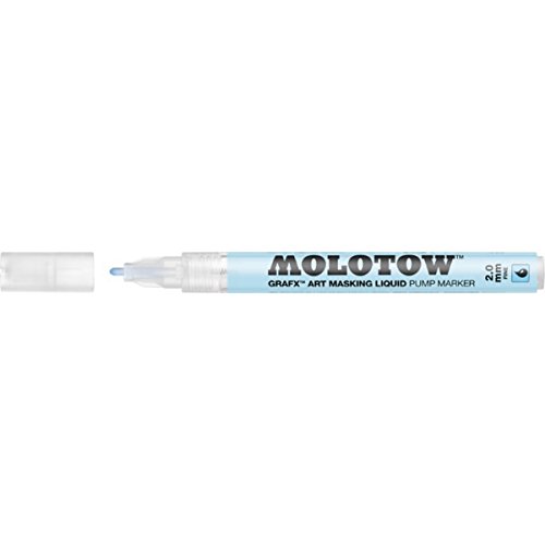 Molotow GRAFX Masking Fluid Pump Marker, 2mm, 1...