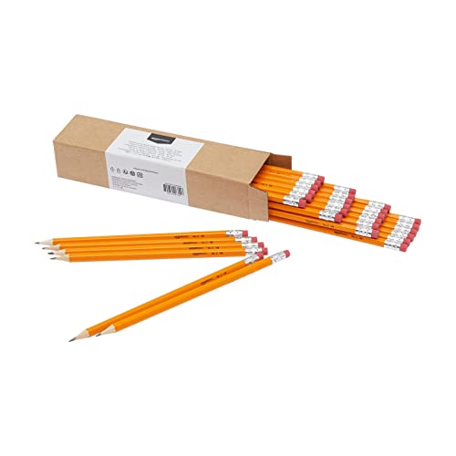 Amazon Basics Woodcased #2 Pencils, Pre-sharpened,...
