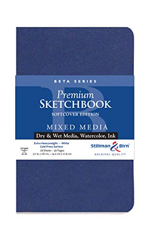 Stillman & Birn Beta Series Softcover Sketchbook,...