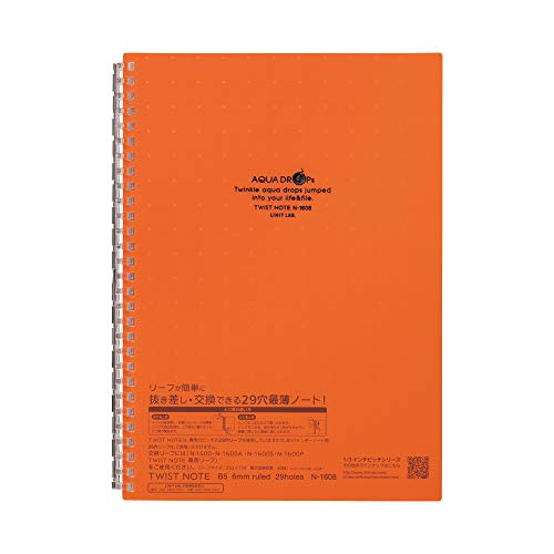 LIHIT LAB. Refillable Notebook (Journal), Lined...