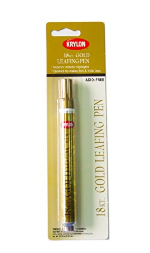 Krylon K09901A00 Leafing Pen, Gold, .33 Ounce, 1...