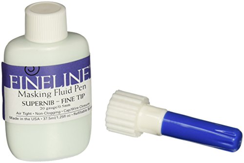 Fineline Masking Fluid Pen 20 Gauge W/Masking...