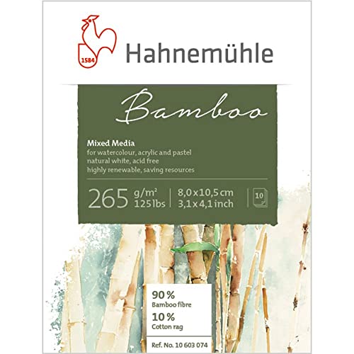 Bamboo Hahnemuhle Mixed Media Block, 265 gsm 10...