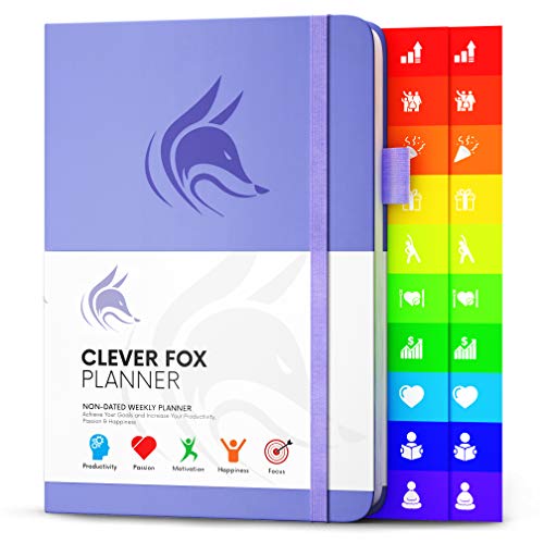 Clever Fox Planner – Undated Weekly & Monthly...