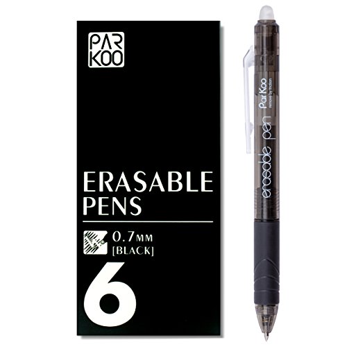 ParKoo Retractable Erasable Gel Pens Clicker, Fine...