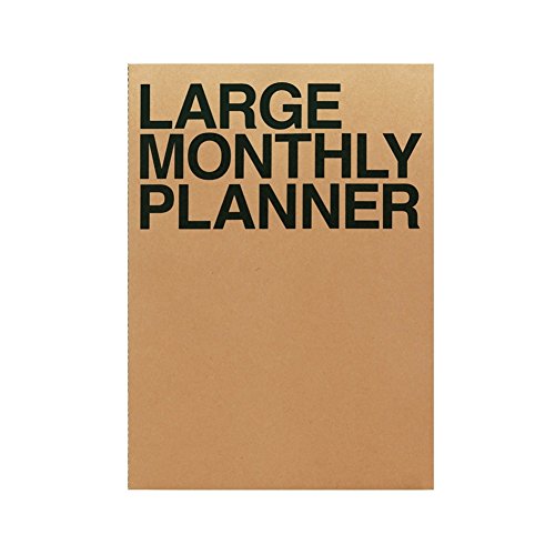 JSTORY Large Monthly Planner Lays Flat Undated...