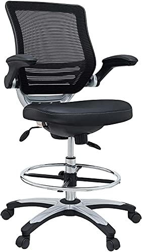 Modway Edge Drafting Chair - Reception Desk Chair...