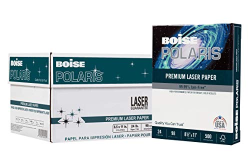 BOISE POLARIS Premium Laser Paper, 8.5' x 11'...