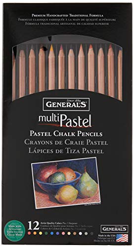 General Pencil 4400-12A General's Pastel Chalk...