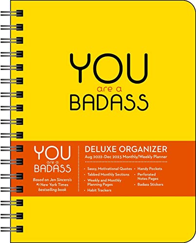 You Are a Badass Deluxe Organizer 17-Month...