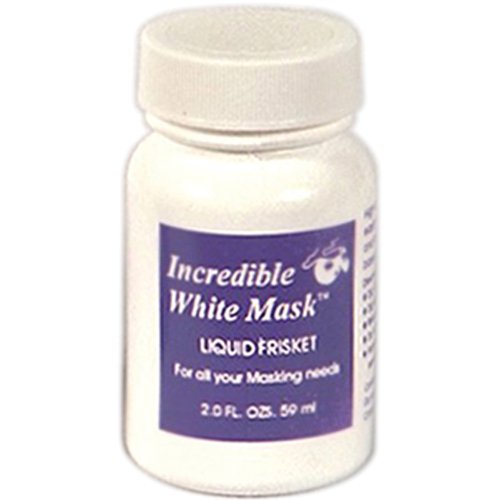 Grafix WM2 White Mask Liquid Frisket, 2-Ounce