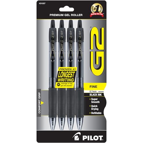 Pilot, G2 Premium Gel Roller Pens, Fine Point 0.7...