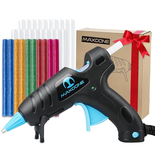 Hot Glue Gun Mini Glue Gun - MAXDONE Glue Gun Kit...