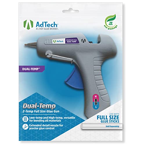 AdTech 0453 2-Temp Dual Temperature Hot Glue Gun...