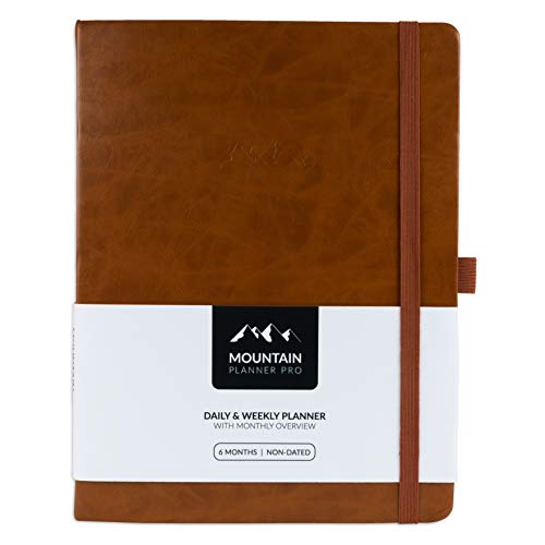 Mountain Daily Planner Pro – Large Undated...