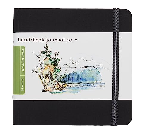 Travelogue Drawing Book, Square 5-1/2 x 5-1/2,...