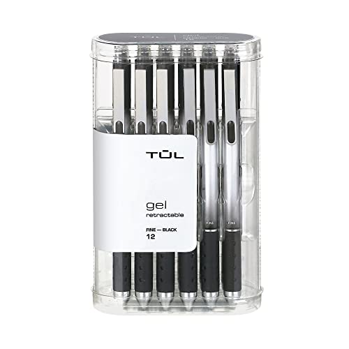 TUL Gel Pens, Retractable, Fine Point, 0.5 mm,...