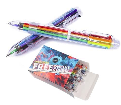 Multicolor Pens - 24 Pack of 6-in-1 & 12 Pack of...