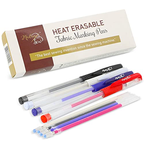 Madam Sew Heat Erasable Fabric Marking Pens |...