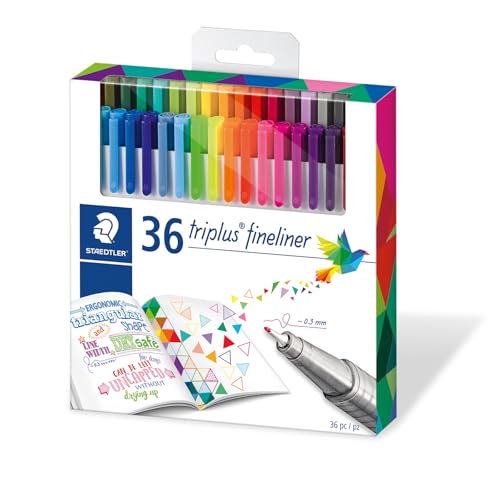 STAEDTLER Color Pen Set, Set of 36 Assorted Colors...