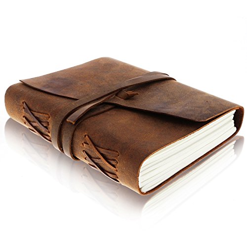 Leather Journal for Men - Handmade Vintage...