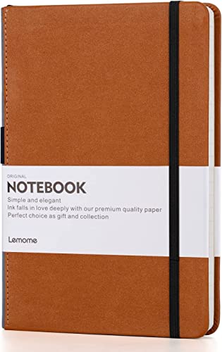 Lemome Thick Classic Notebook with Pen Loop A5...