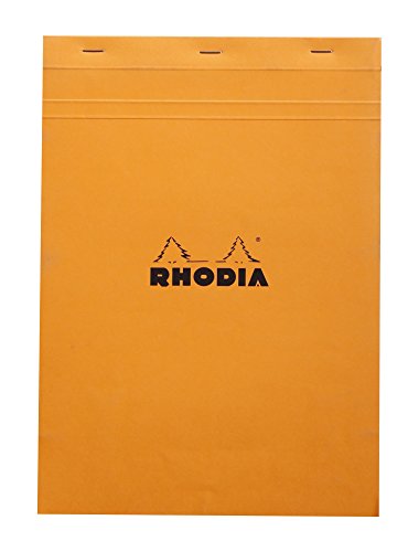 Rhodia Notepads Graph Orange 8-1/4X11-3/4