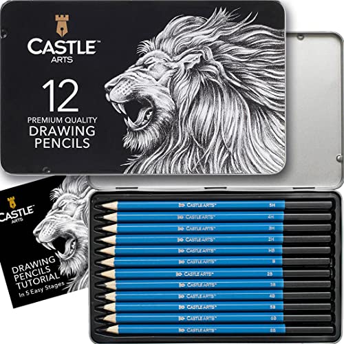 Castle Art Supplies 12 Piece Graphite Drawing...