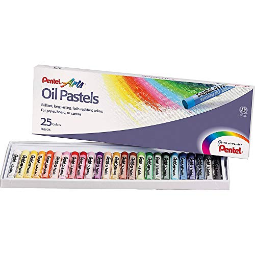 Pentel Arts Oil Pastel Set, Assorted Colors, Set...