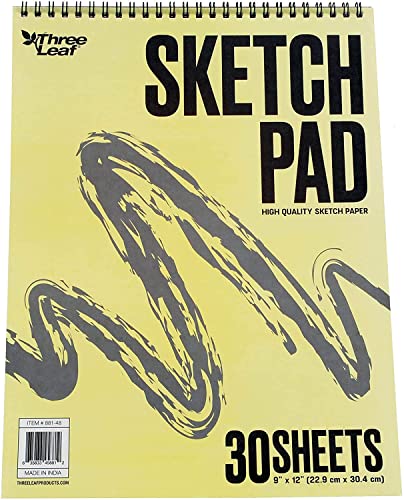 Wired Sketch Book - 9x12-Inch - 30 Sheets per Book...