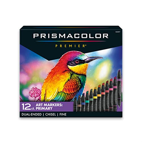 Prismacolor Premier Double-Ended Art Markers, Fine...