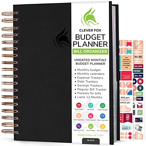 Clever Fox Budget Planner & Monthly Bill Organizer...