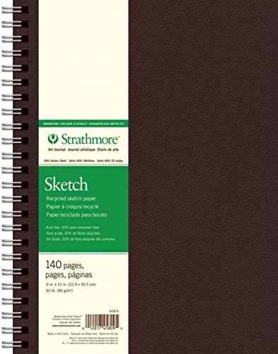 Strathmore 400 Series Recycled Art Sketch Pad,...