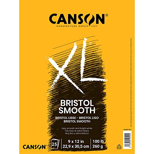 Canson XL Series Bristol Paper, Smooth, Foldover...