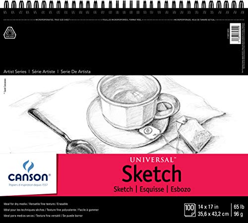 Canson Artist Series Universal Paper Sketch Pad,...