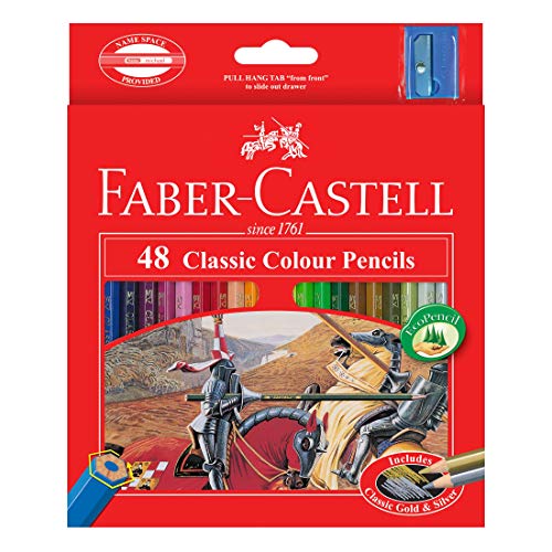 Faber Castell Premium Color Pencils, 48 Colors