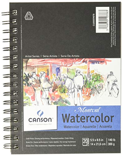 Canson Artist Series Watercolor Paper, Wirebound...