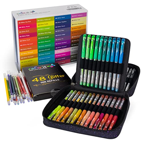 ColorIt Gel Pens For Adult Coloring Books 96 Pack...