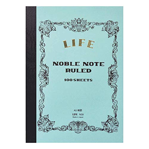 Life Notebook, Noble Notebook, Ruled, A5 N39