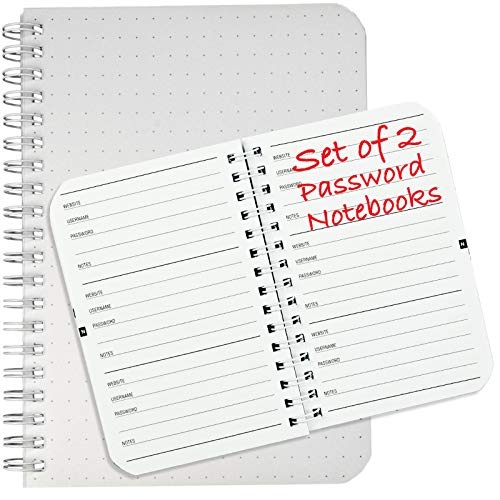Password Book with Alphabetical Tabs: Spiral Bound...