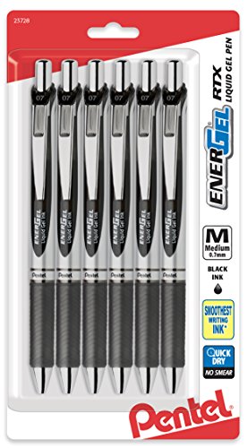Pentel EnerGel RTX Retractable Liquid Gel Pen,...