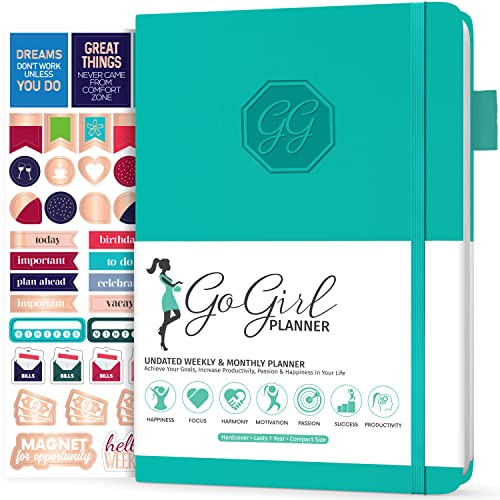 Turquoise 2020 Planner by Organizer - 5.3 in x 7.7...