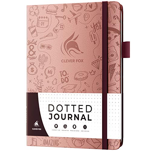 Clever Fox Dotted Journal 2.0 – Compact Planning...