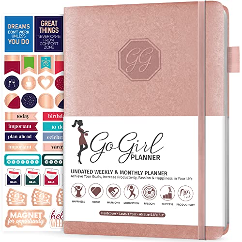 GoGirl Planner and Organizer for Women – Compact...