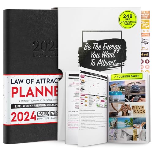 Law of Attraction Planner 2024-2024 Planner Weekly...