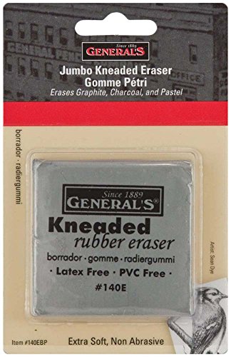 General Pencil Jumbo Grey Kneaded Eraser...